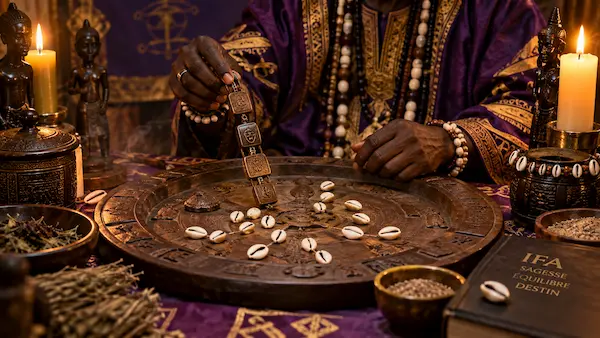 Consultation spirituelle et art divinatoire du Fa par Maître ZOUNYEKPE