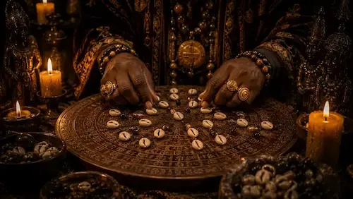 Consultation de l'oracle du Fa pour l'évaluation de l'attachement amoureux