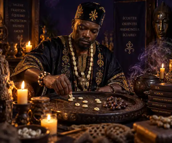 Gérer l'attente d'un rituel : apaiser l'incertitude spirituelle avec la guidance du Fa par Maître Zounyekpe